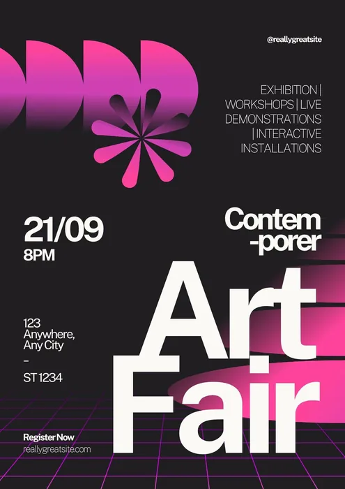 Art Fair (Brochure) design