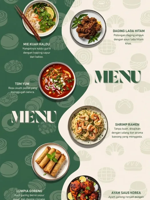 Menu (Catalog) design